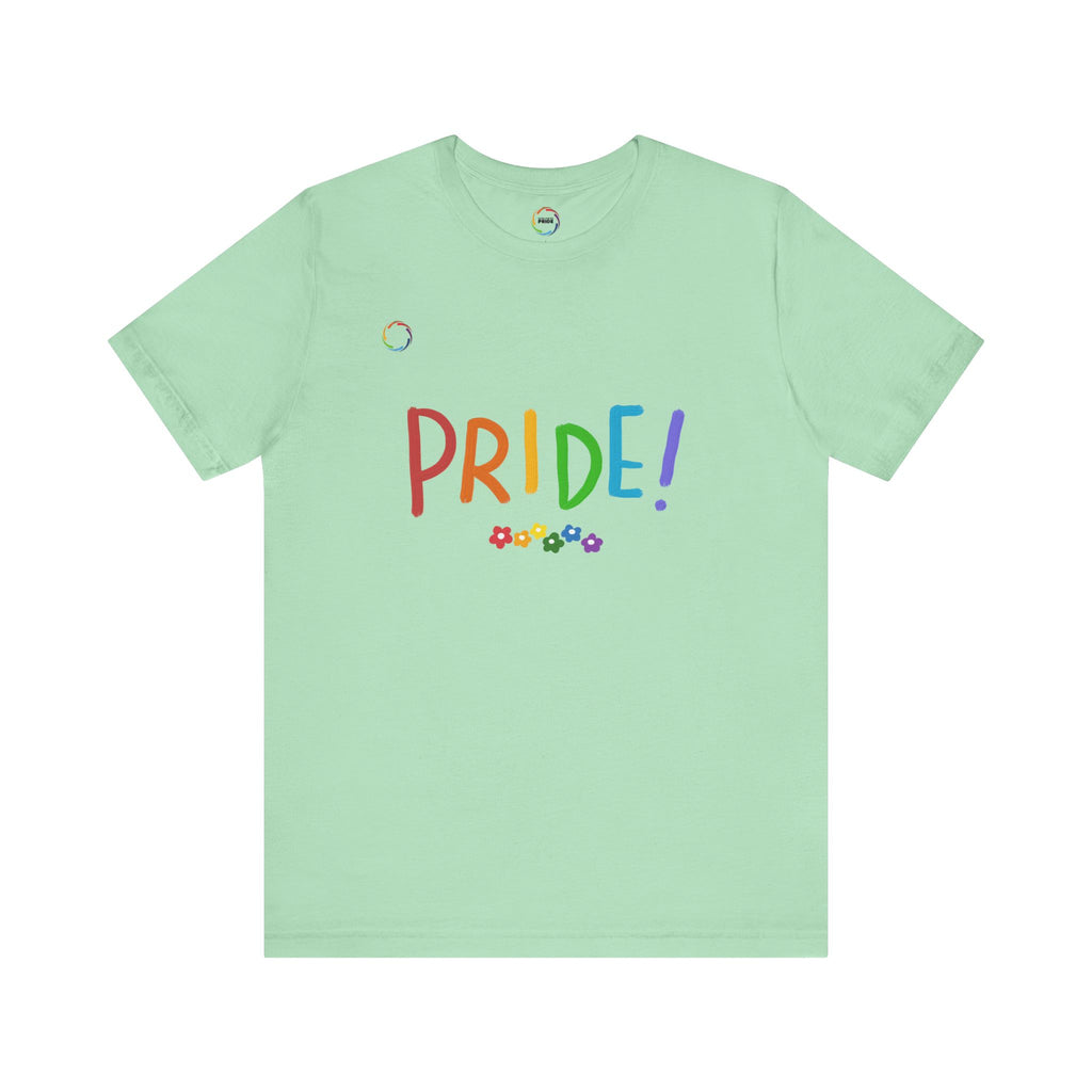 Pride Unisex Bella+Canvas Flowers Tee