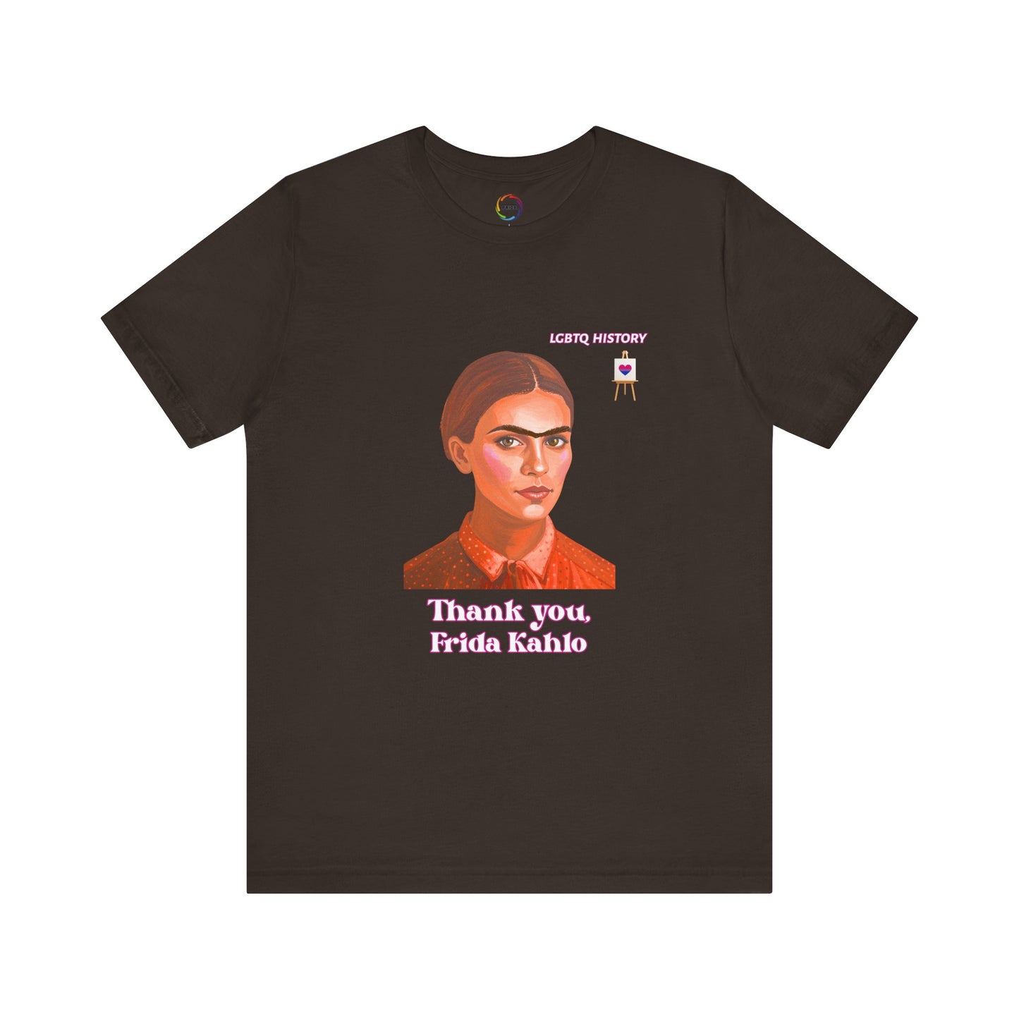 Thank You, Frida Kahlo, Feminist Art Tribute Tee, Empowerment Statement Top
