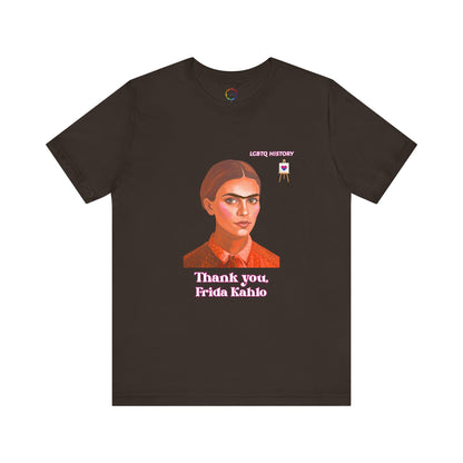 Thank You, Frida Kahlo, Feminist Art Tribute Tee, Empowerment Statement Top
