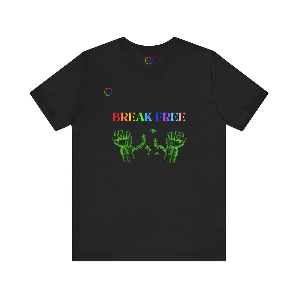 Break Free PRIDE Unisex Tee - Celebrate Empowerment and Freedom
