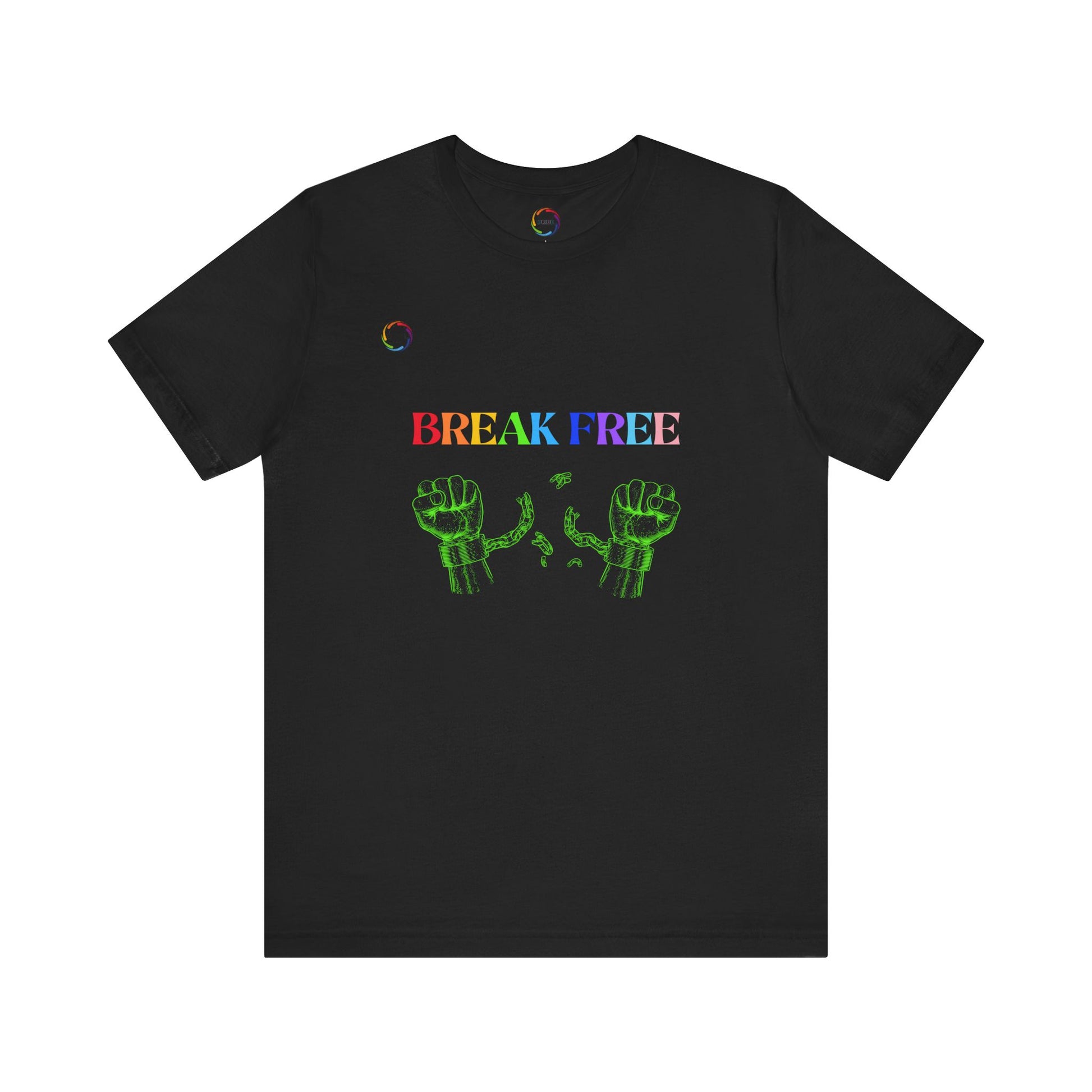 Break Free PRIDE Unisex Tee - Celebrate Empowerment and Freedom