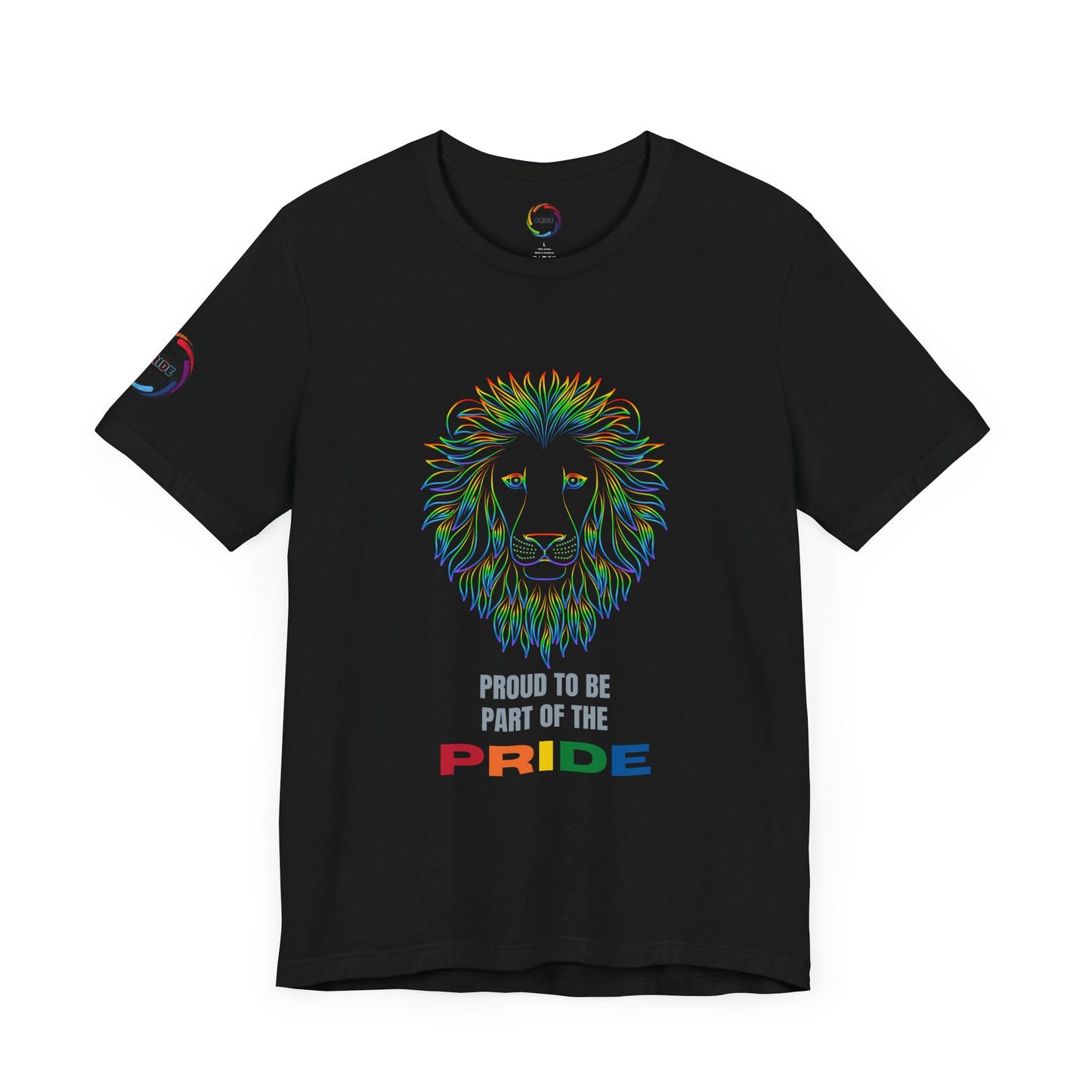 Colorful Lion T-Shirt - Proud to be part of the PRIDE