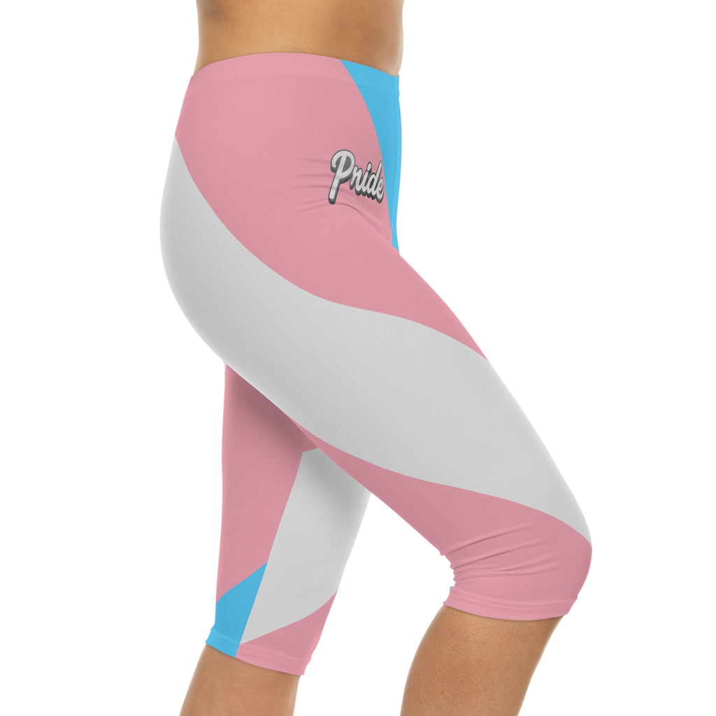 Transgender PRIDE Capri Leggings