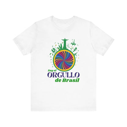 Repping Brazil Pride T-Shirt - "Soy el Orgullo de Brasil" Unisex Tee Printify