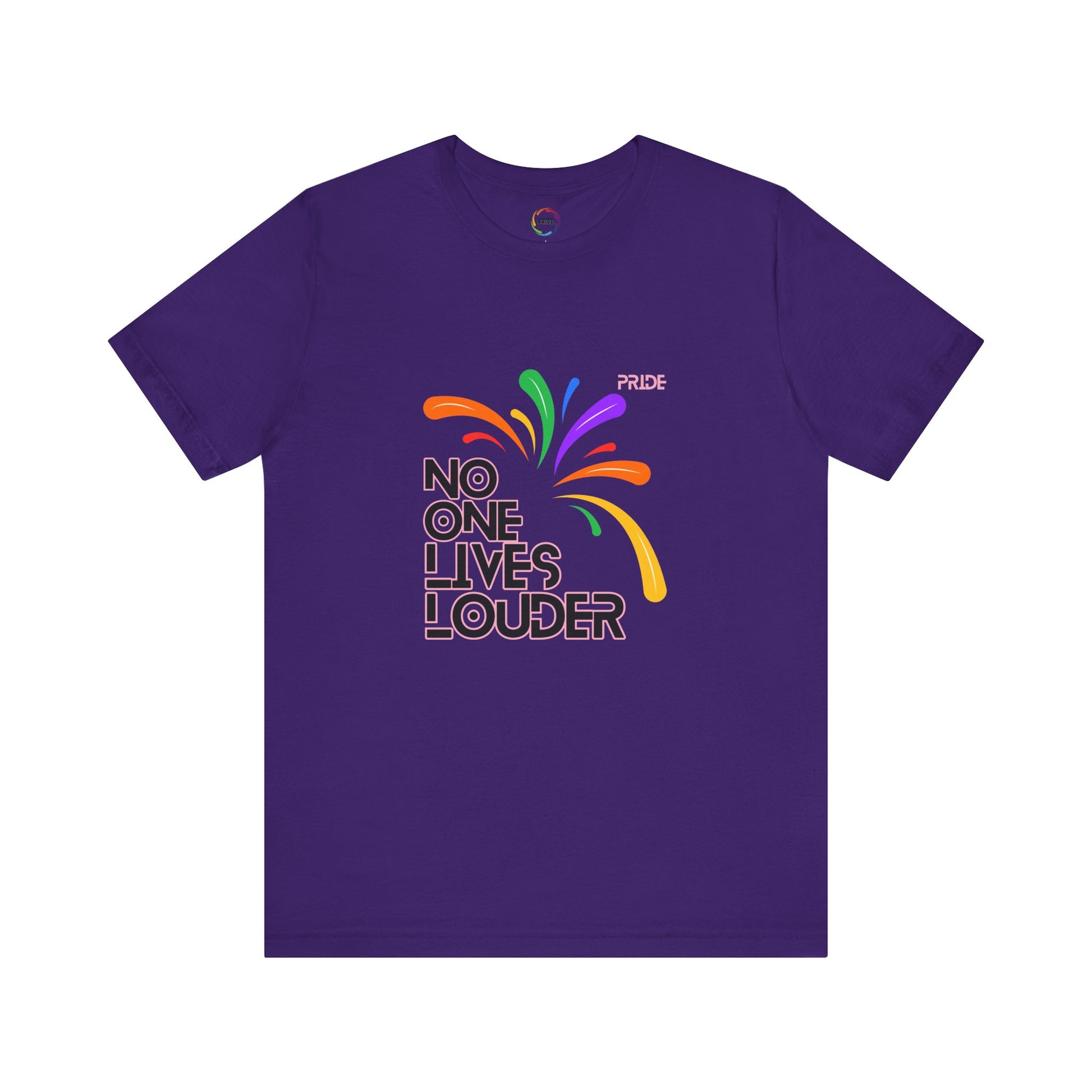 No One Lives Louder Unisex Short Sleeve Tee