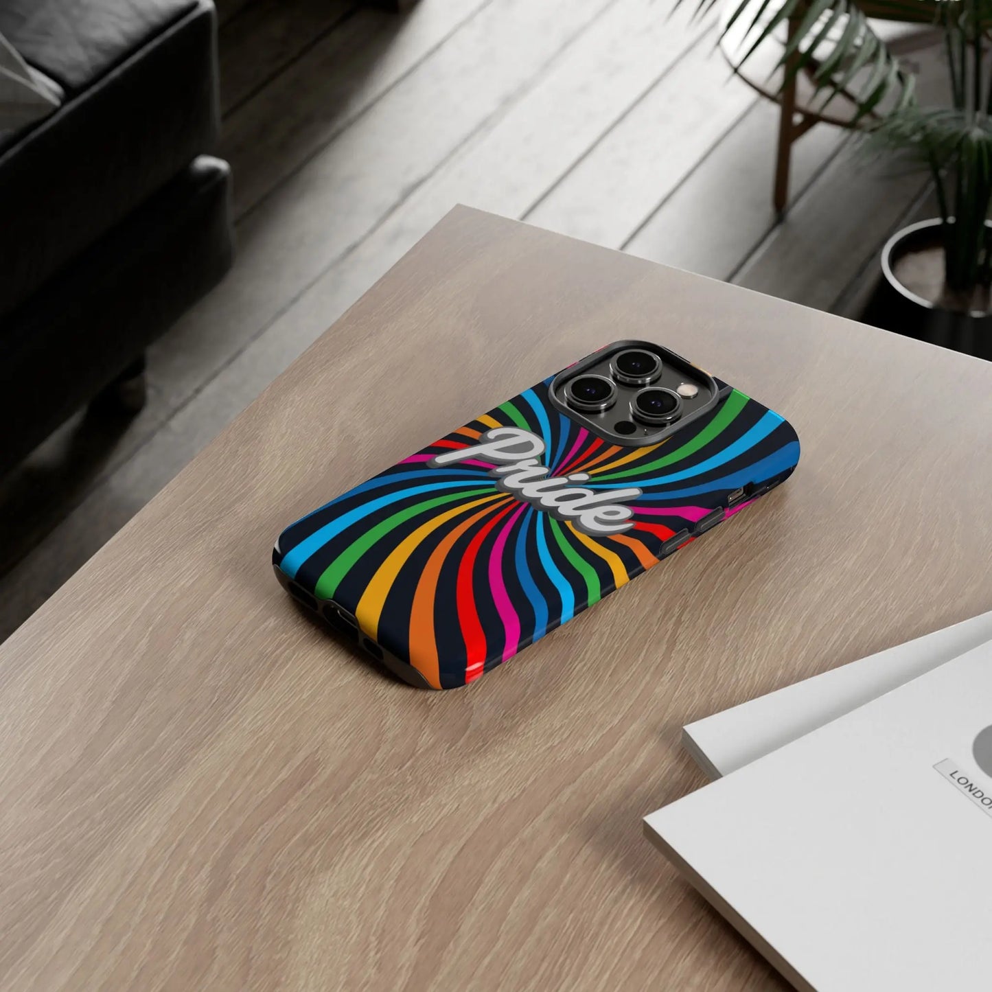 Colorful PRIDE Phone Case - Tough Cases for LGBTQ+ Community Printify
