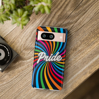 Colorful PRIDE Phone Case - Tough Cases for LGBTQ+ Community Printify
