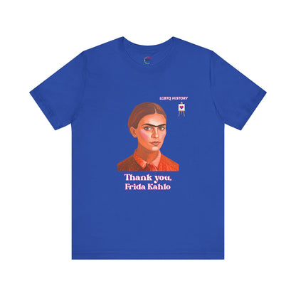 Thank You, Frida Kahlo, Feminist Art Tribute Tee, Empowerment Statement Top
