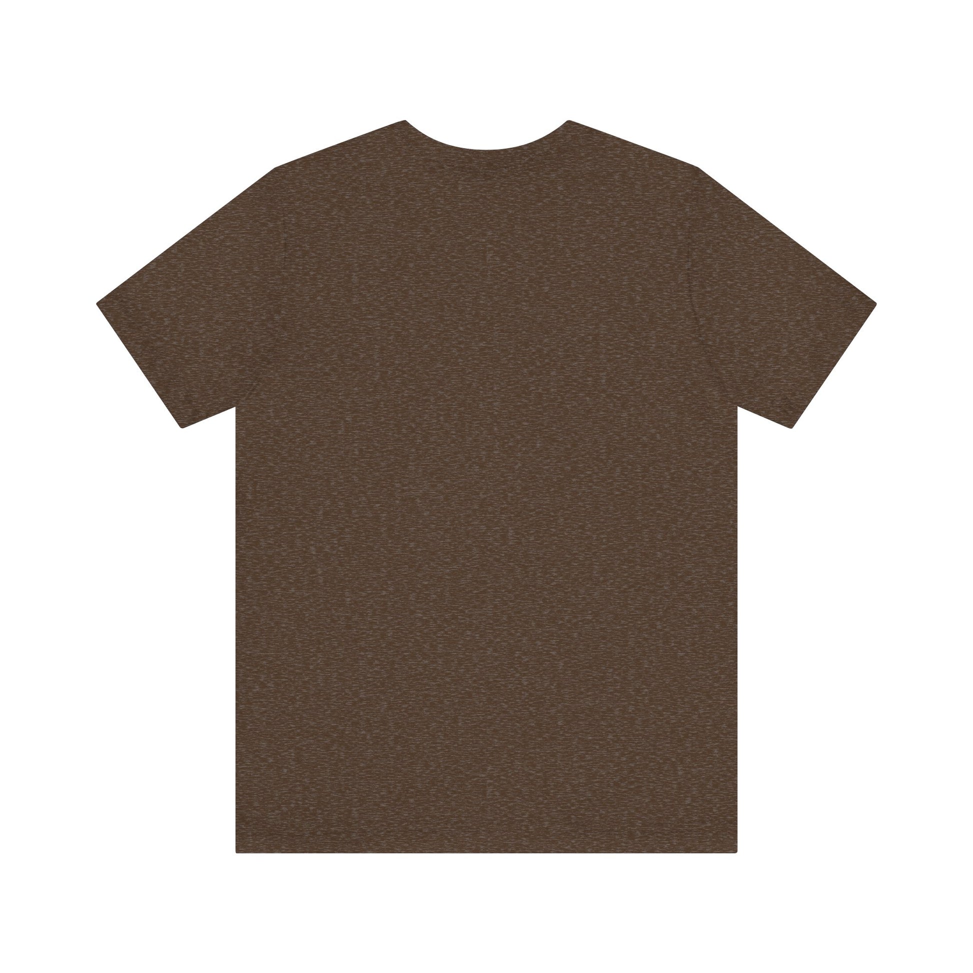 Rainbow Snail Unisex Jersey Tee - Colorful Short Sleeve Shirt