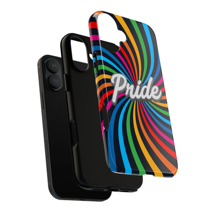 Colorful PRIDE Phone Case - Tough Cases for LGBTQ+ Community Printify