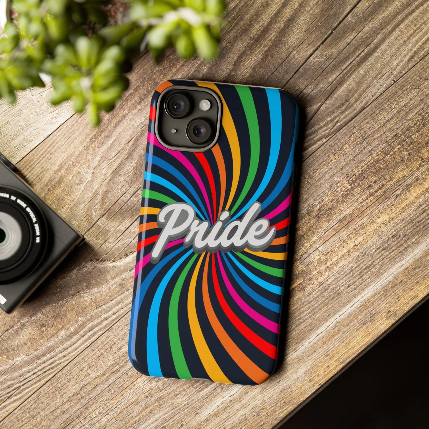 Colorful PRIDE Phone Case - Tough Cases for LGBTQ+ Community Printify