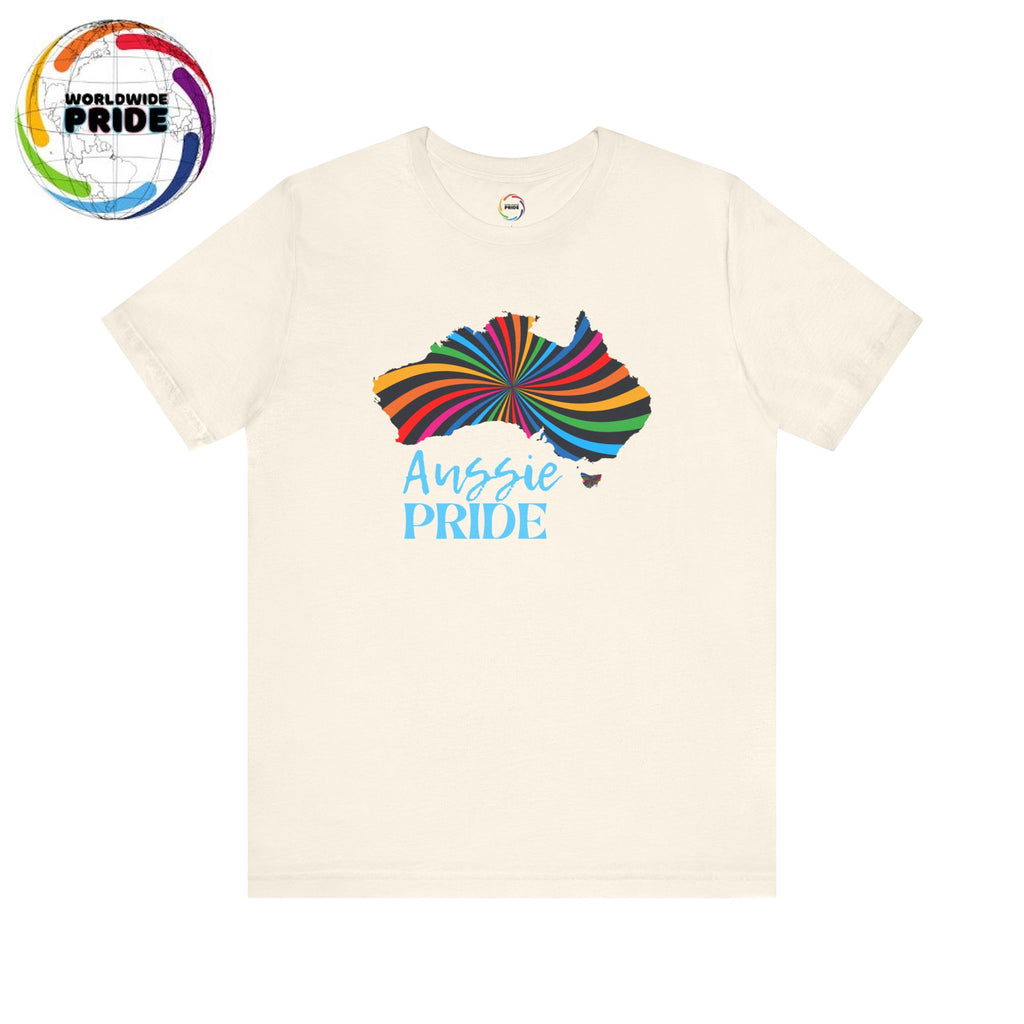 Aussie Pride Unisex Short Sleeve Tee - Celebrate Diversity and Inclusivity