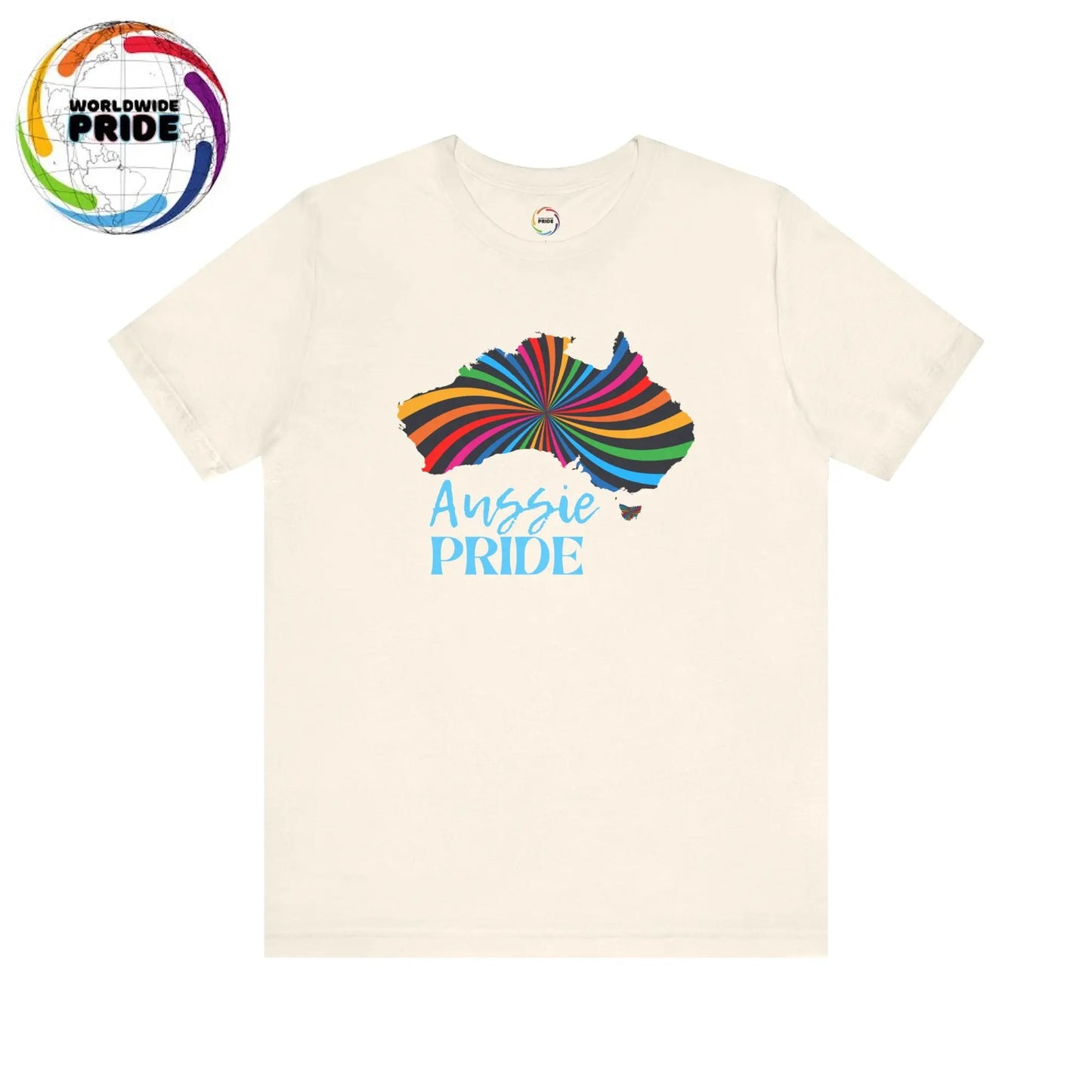 Aussie Pride Unisex Short Sleeve Tee - Celebrate Diversity and Inclusivity Printify