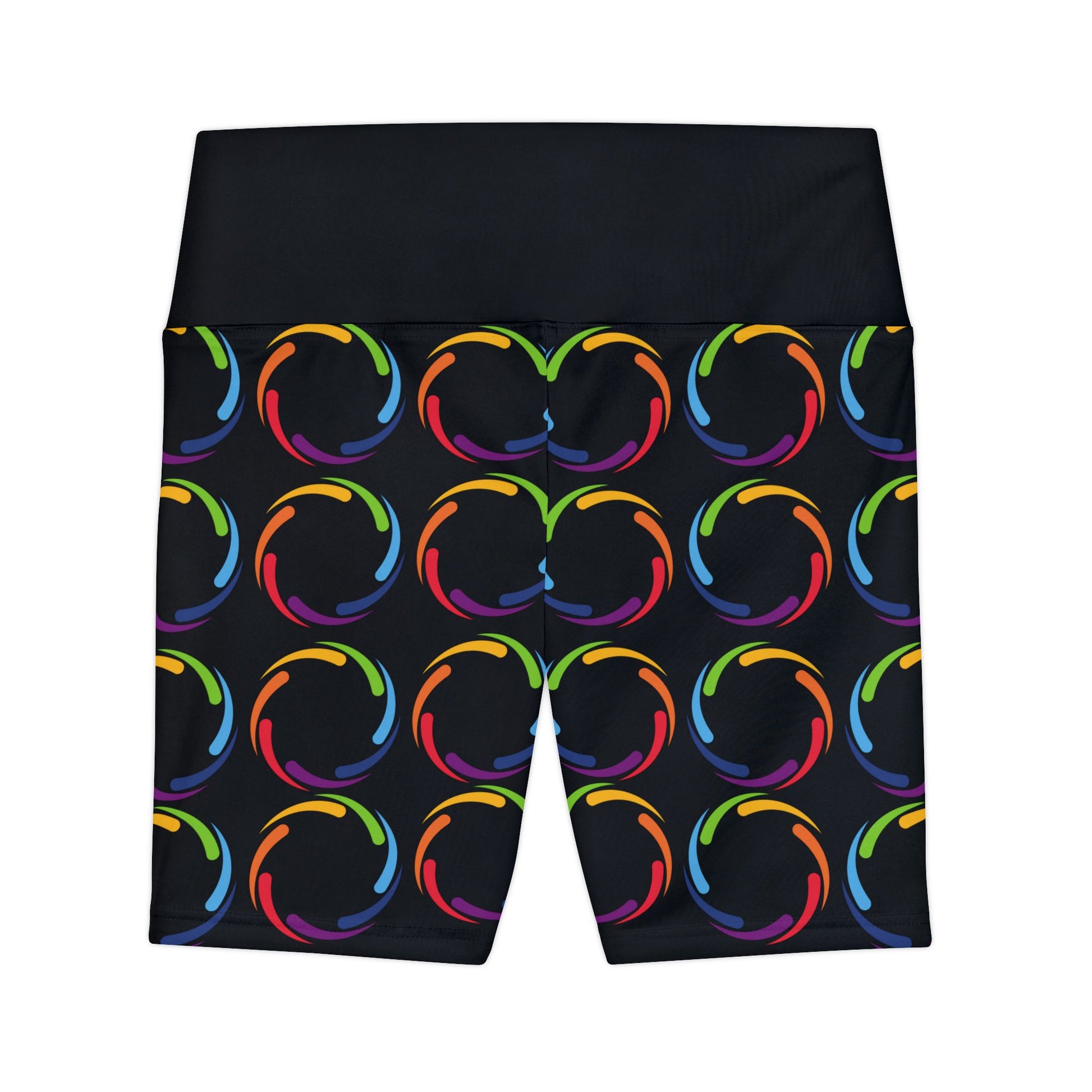 PRIDE Black Workout Shorts - Love is Love Yoga Shorts