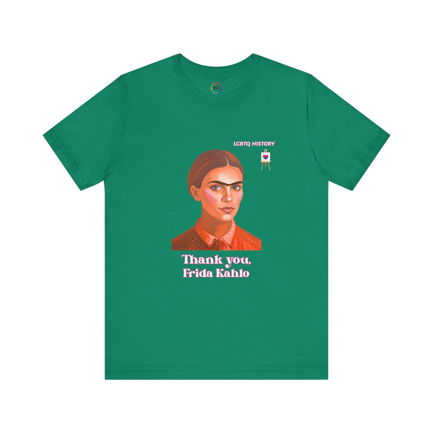 Thank You, Frida Kahlo, Feminist Art Tribute Tee, Empowerment Statement Top