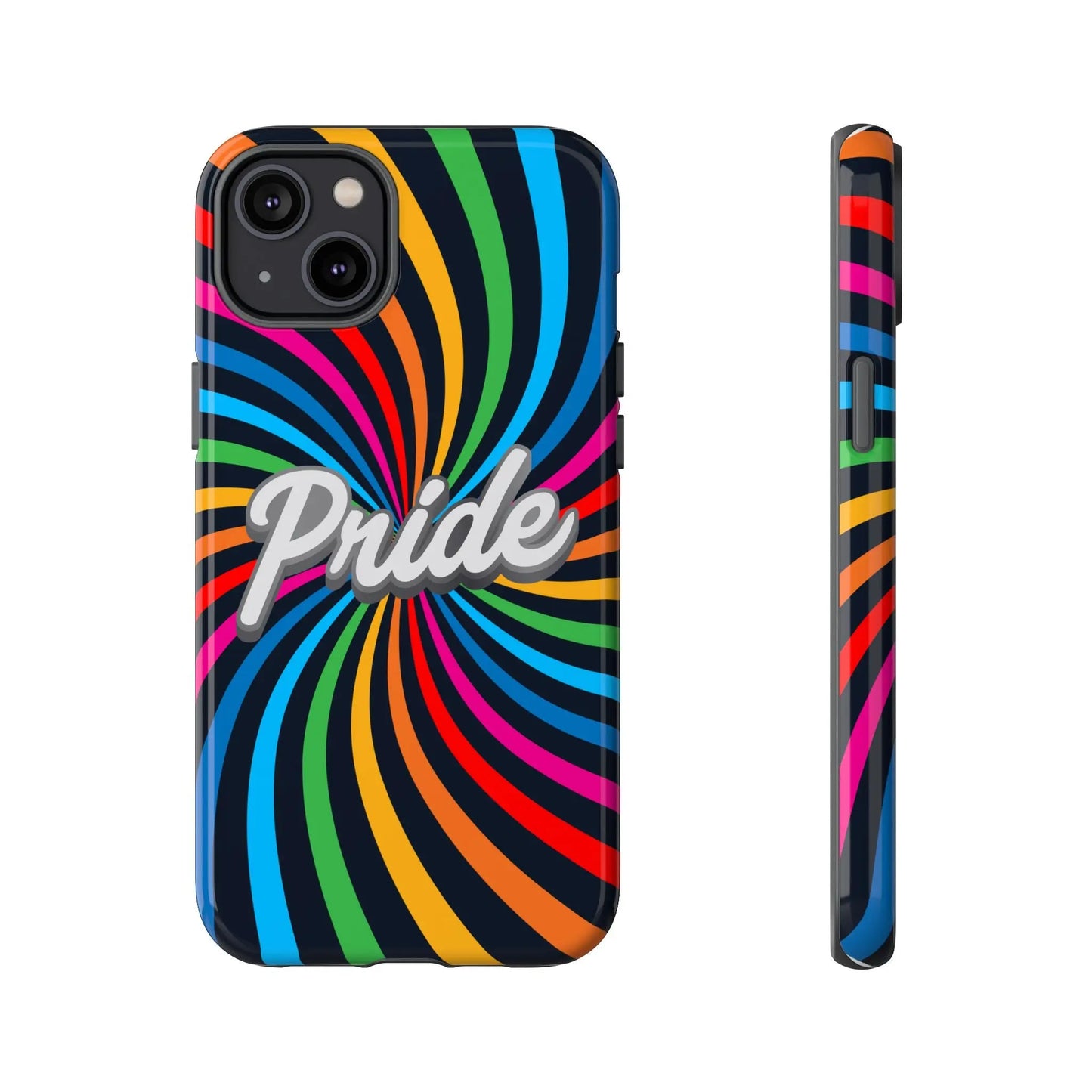 Colorful PRIDE Phone Case - Tough Cases for LGBTQ+ Community Printify
