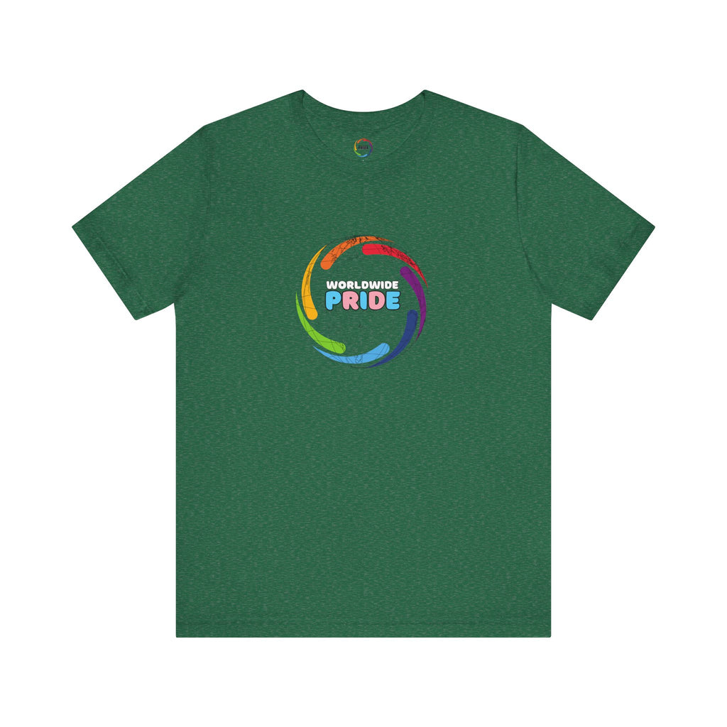 Worldwide Pride Logo Tee - Celebrate Love and Diversity