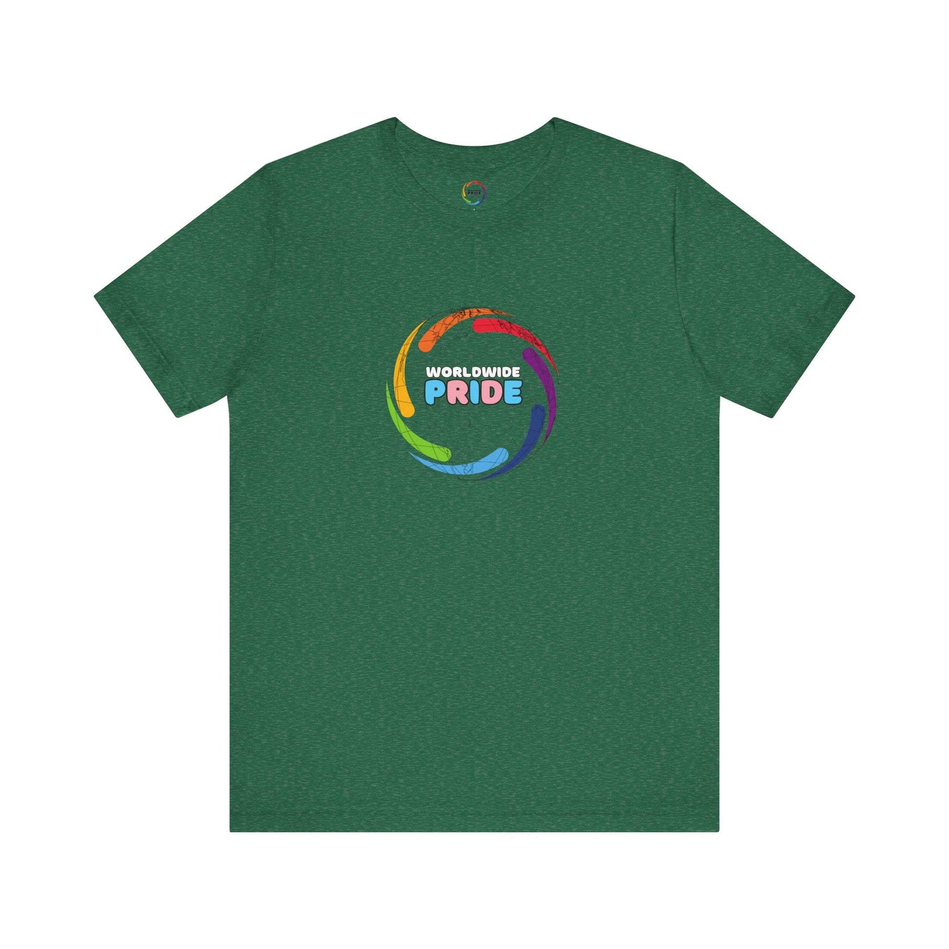 Worldwide Pride Logo Tee - Celebrate Love and Diversity
