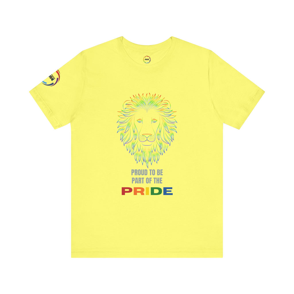 Colorful Lion T-Shirt - Proud to be part of the PRIDE