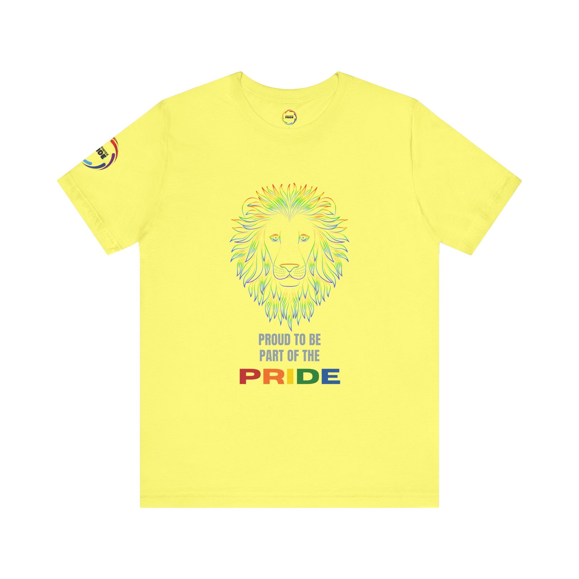 Colorful Lion T-Shirt - Proud to be part of the PRIDE