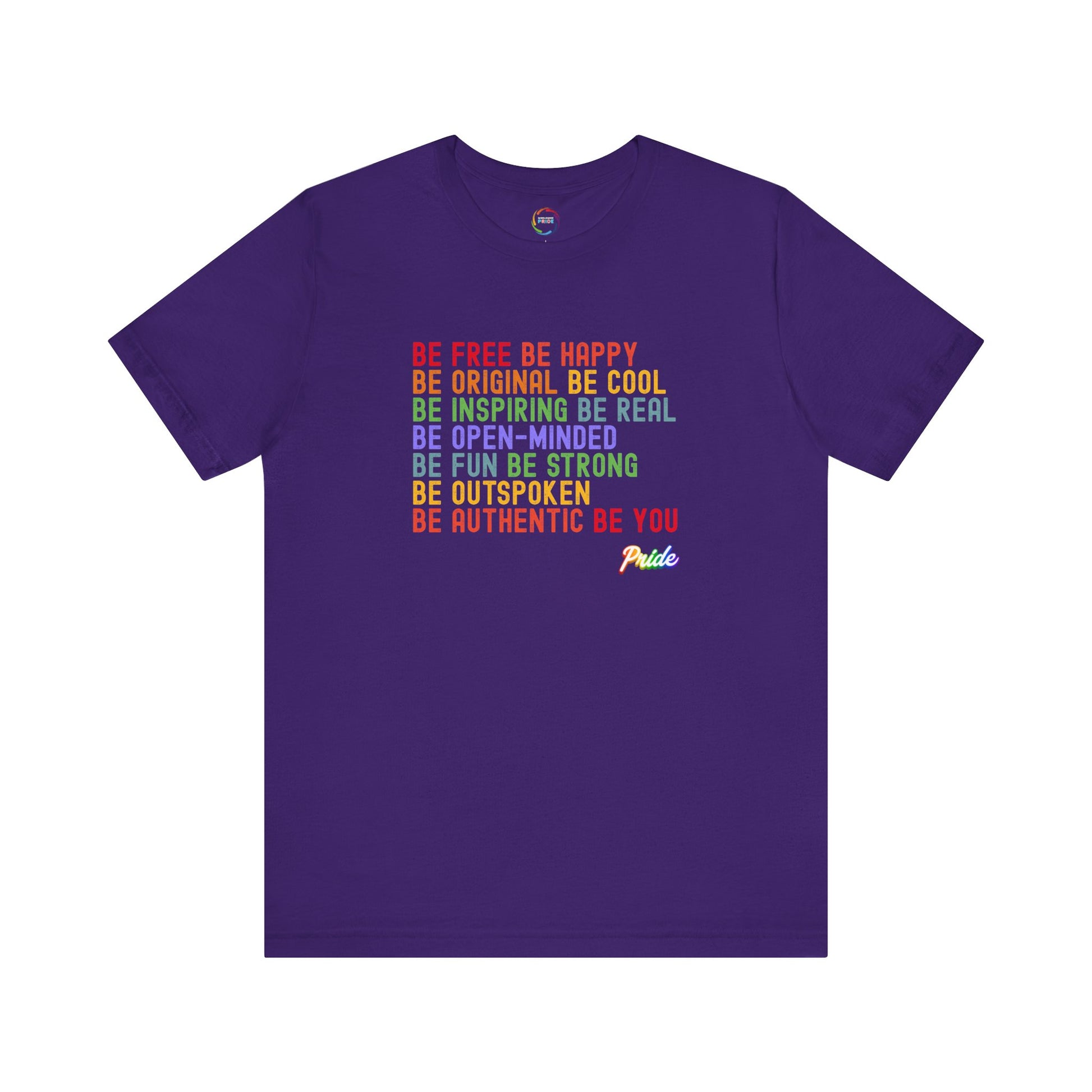 Positive Vibe Unisex Tee - Inspirational Quotes T-Shirt for Everyday Casual Wear, Self-Love Gift, Motivational Apparel, Mindfulness Reminder
