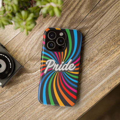 Colorful PRIDE Phone Case - Tough Cases for LGBTQ+ Community Printify