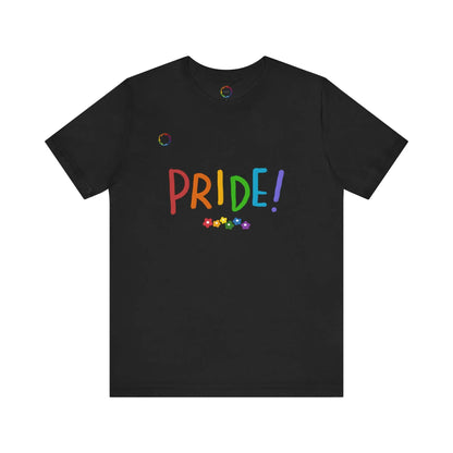 Pride Unisex Bella+Canvas Flowers Tee Printify