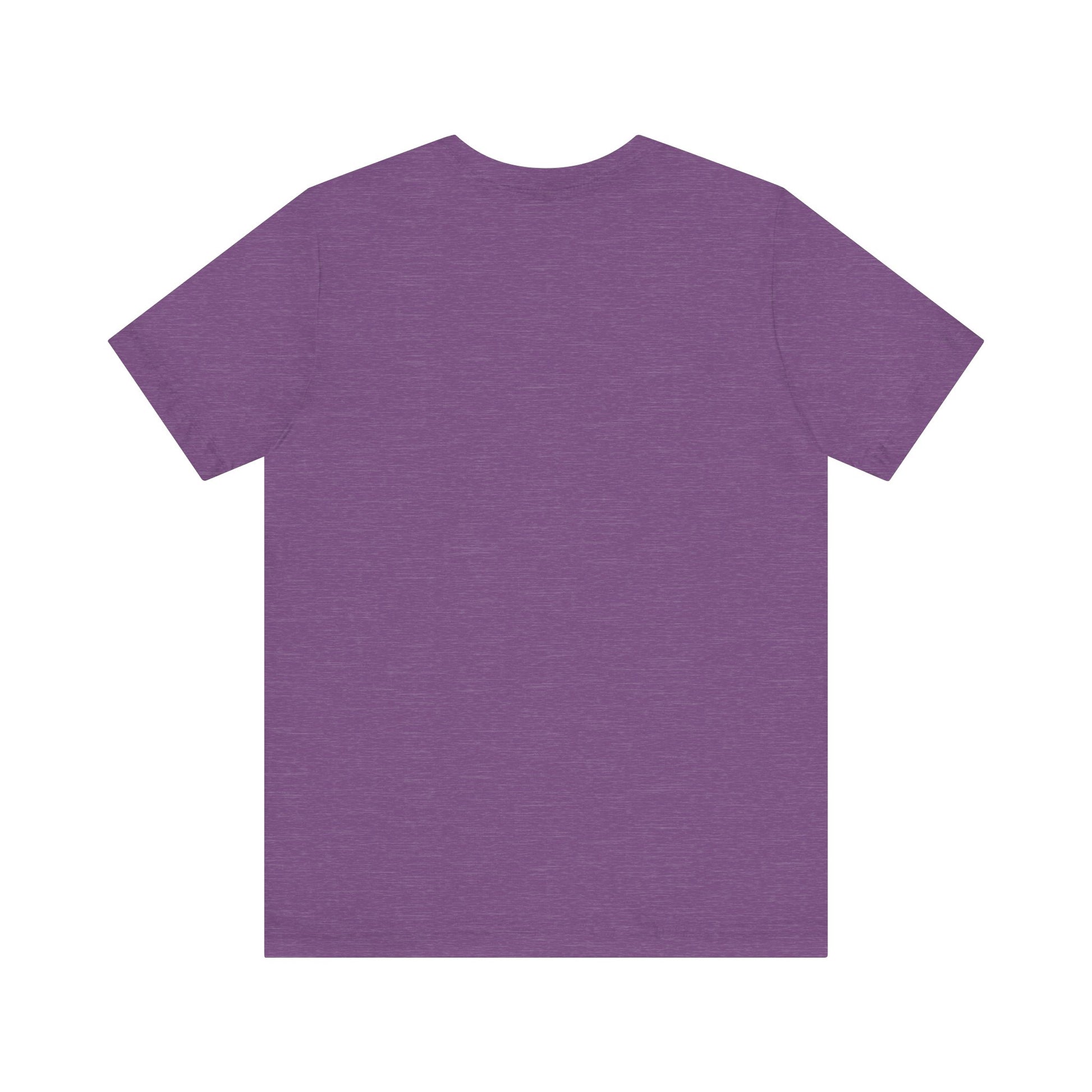 Rainbow Snail Unisex Jersey Tee - Colorful Short Sleeve Shirt