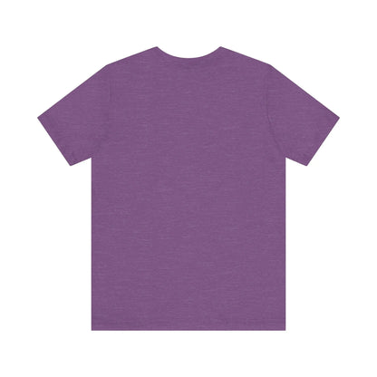 Rainbow Snail Unisex Jersey Tee - Colorful Short Sleeve Shirt Printify
