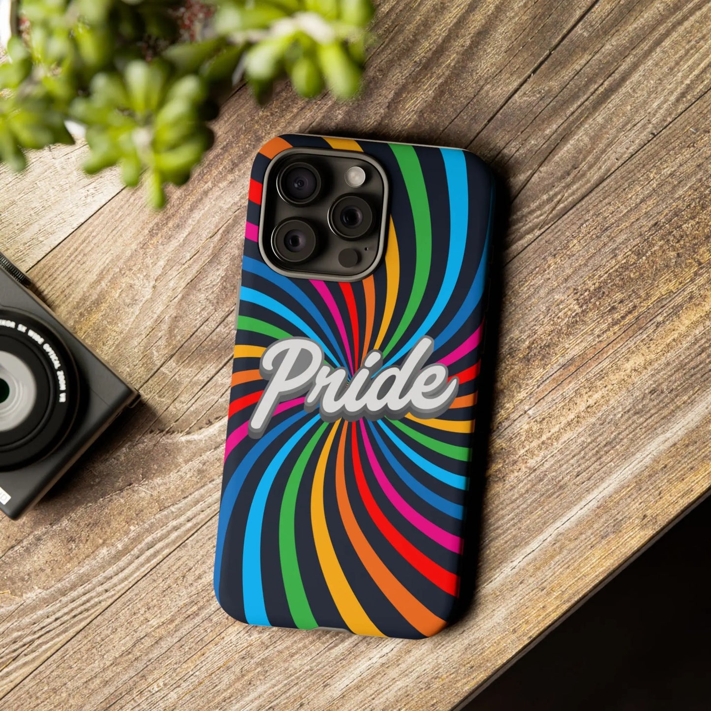 Colorful PRIDE Phone Case - Tough Cases for LGBTQ+ Community Printify