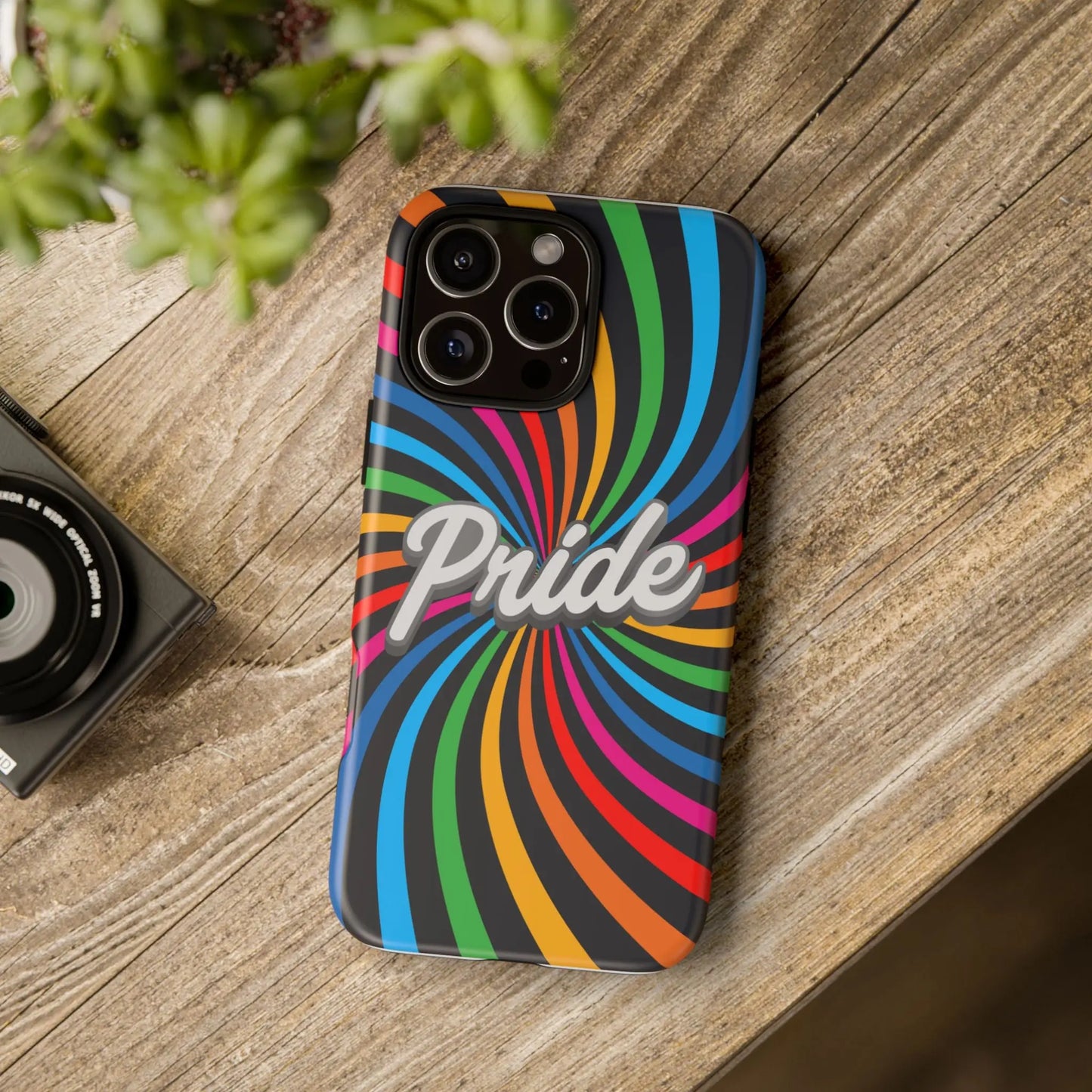Colorful PRIDE Phone Case - Tough Cases for LGBTQ+ Community Printify