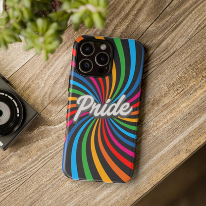 Colorful PRIDE Phone Case - Tough Cases for LGBTQ+ Community Printify