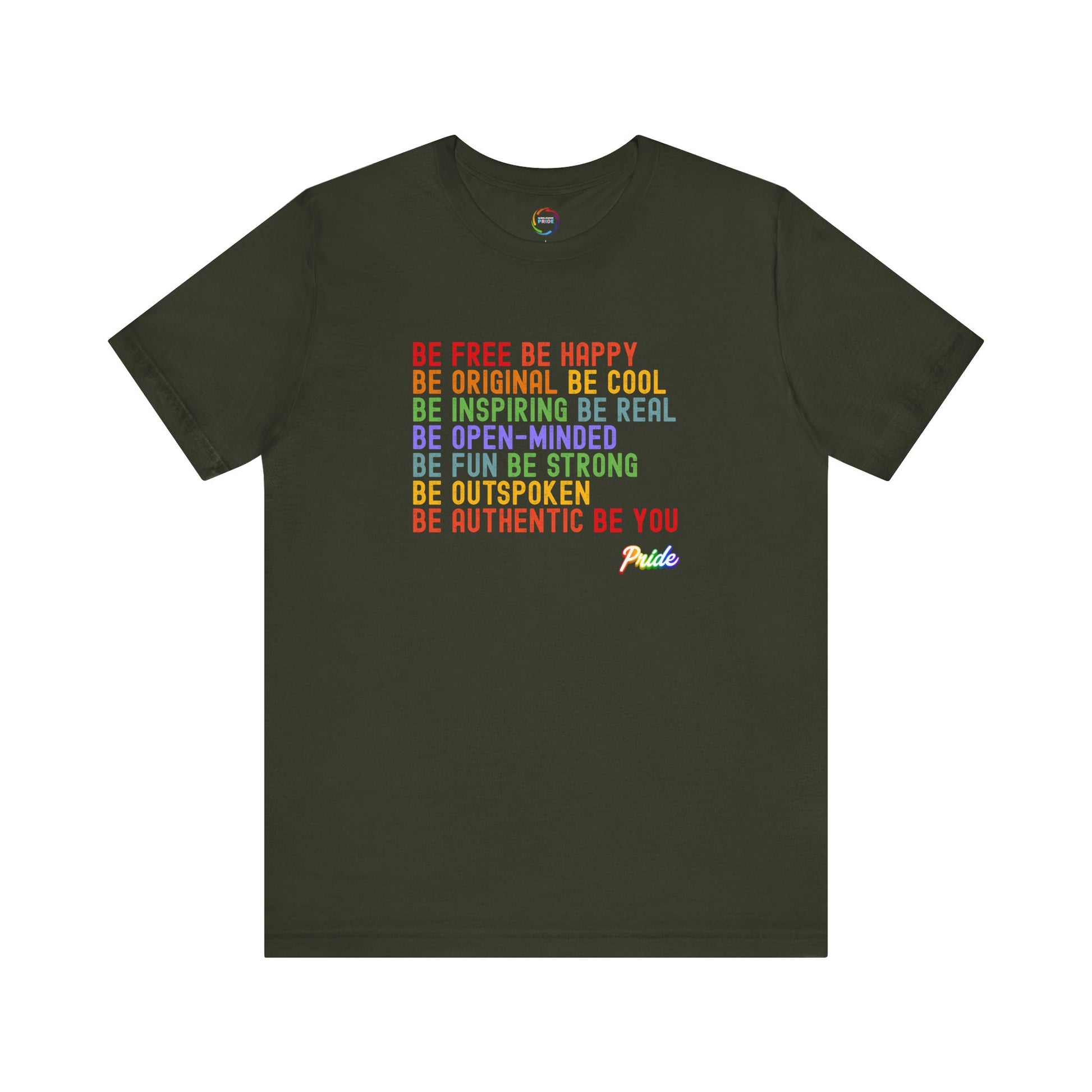 Positive Vibe Unisex Tee - Inspirational Quotes T-Shirt for Everyday Casual Wear, Self-Love Gift, Motivational Apparel, Mindfulness Reminder