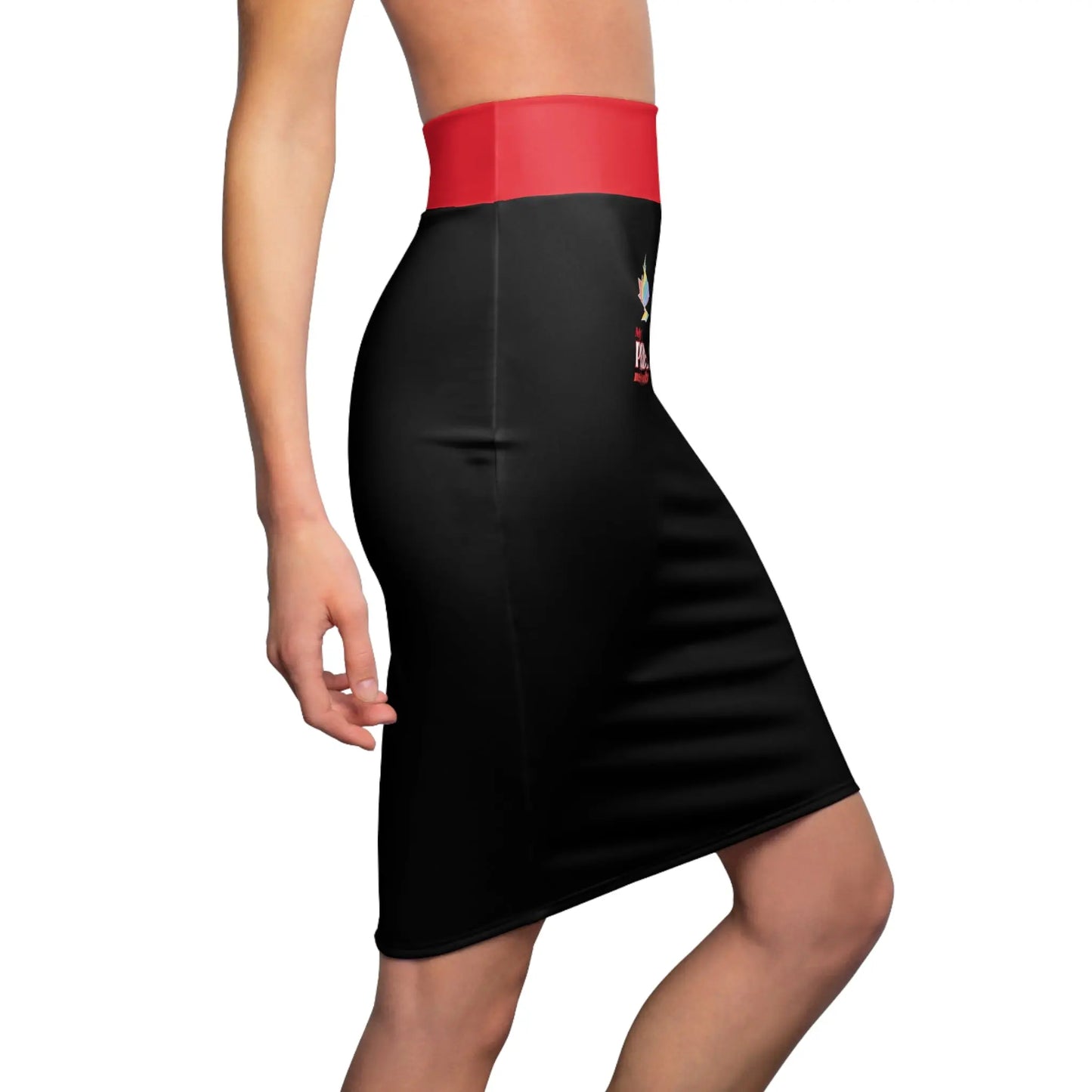 Canadian PRIDE Pencil Skirt | My PRIDE Never Wilts Printify