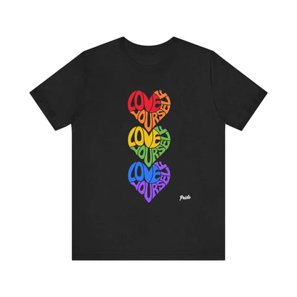 Love Yourself Graphic Tee - for Self-Care & Positivity Printify