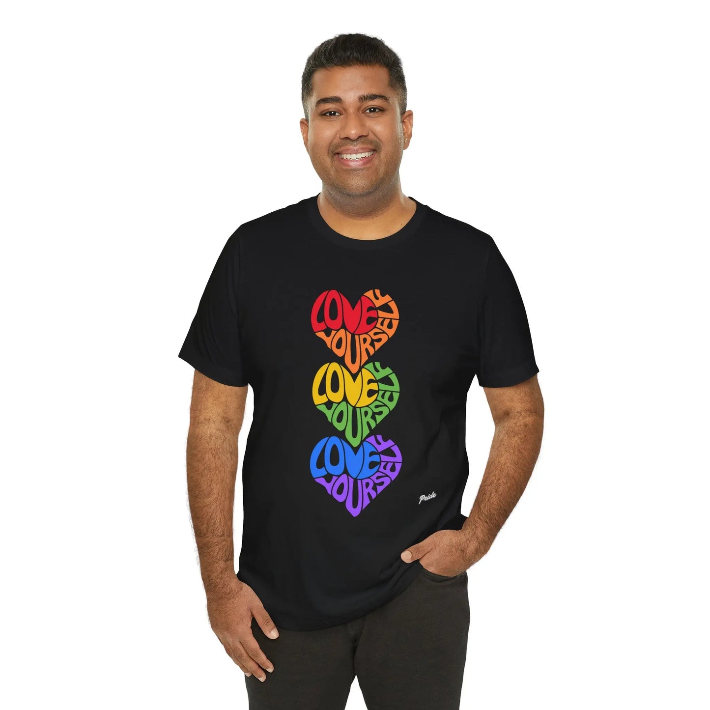 Love Yourself Graphic Tee - for Self-Care & Positivity Printify