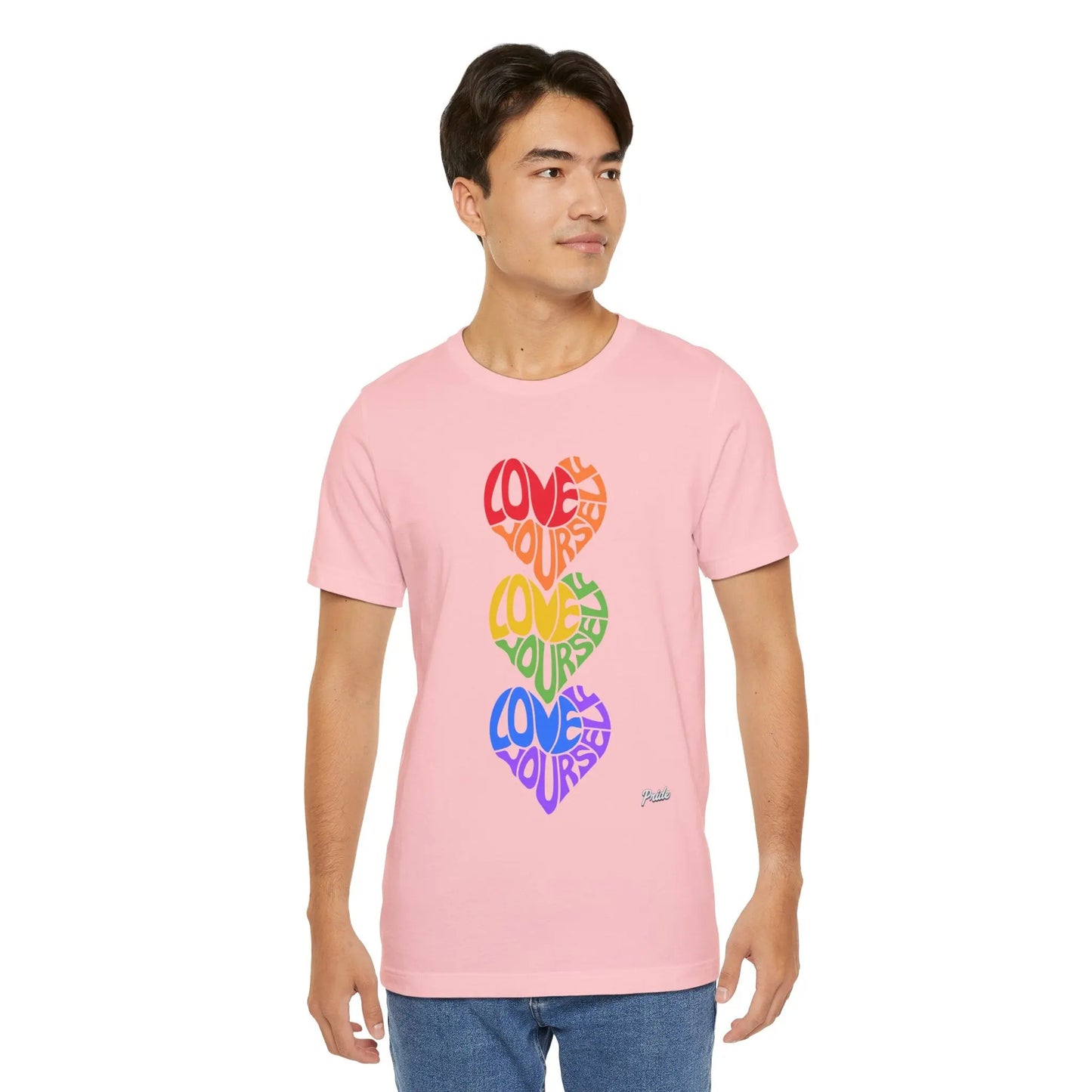 Love Yourself Graphic Tee - for Self-Care & Positivity Printify