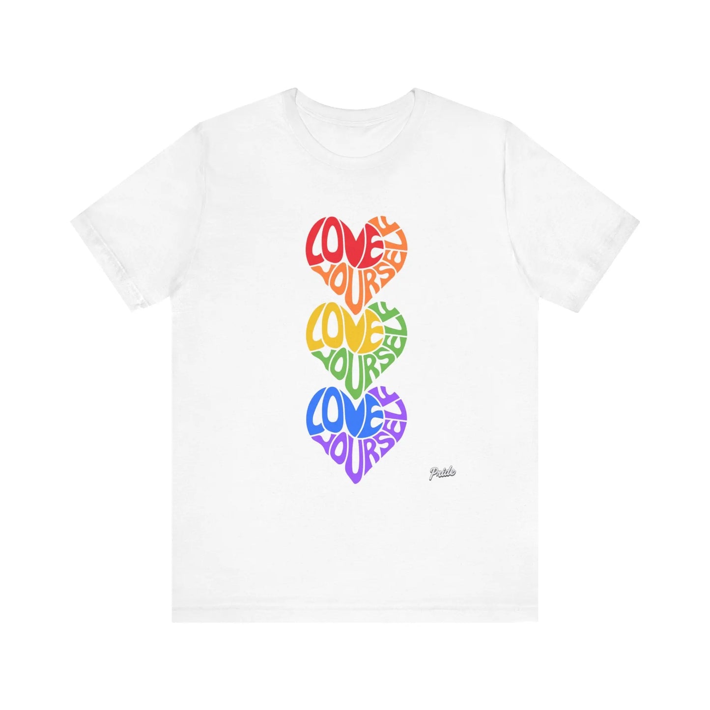 Love Yourself Graphic Tee - for Self-Care & Positivity Printify