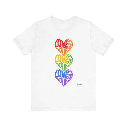 Love Yourself Graphic Tee - for Self-Care & Positivity Printify