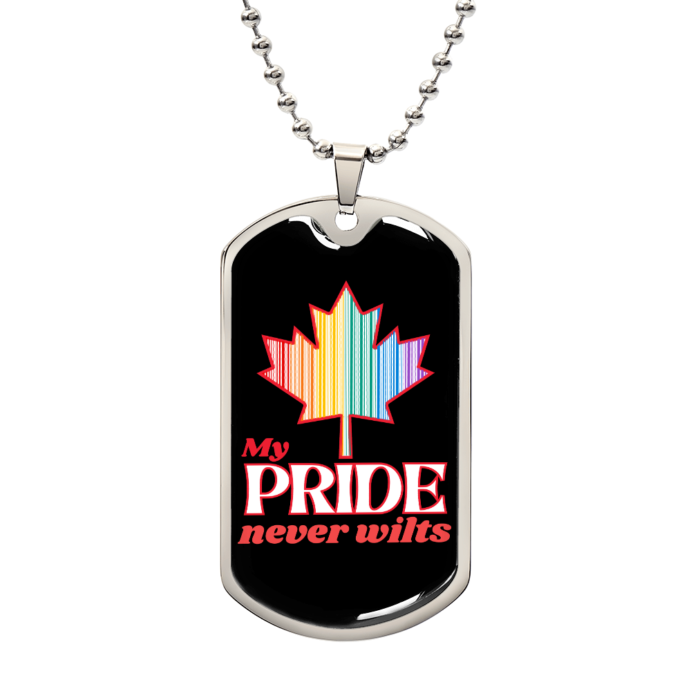 Canadian PRIDE Dog Tag