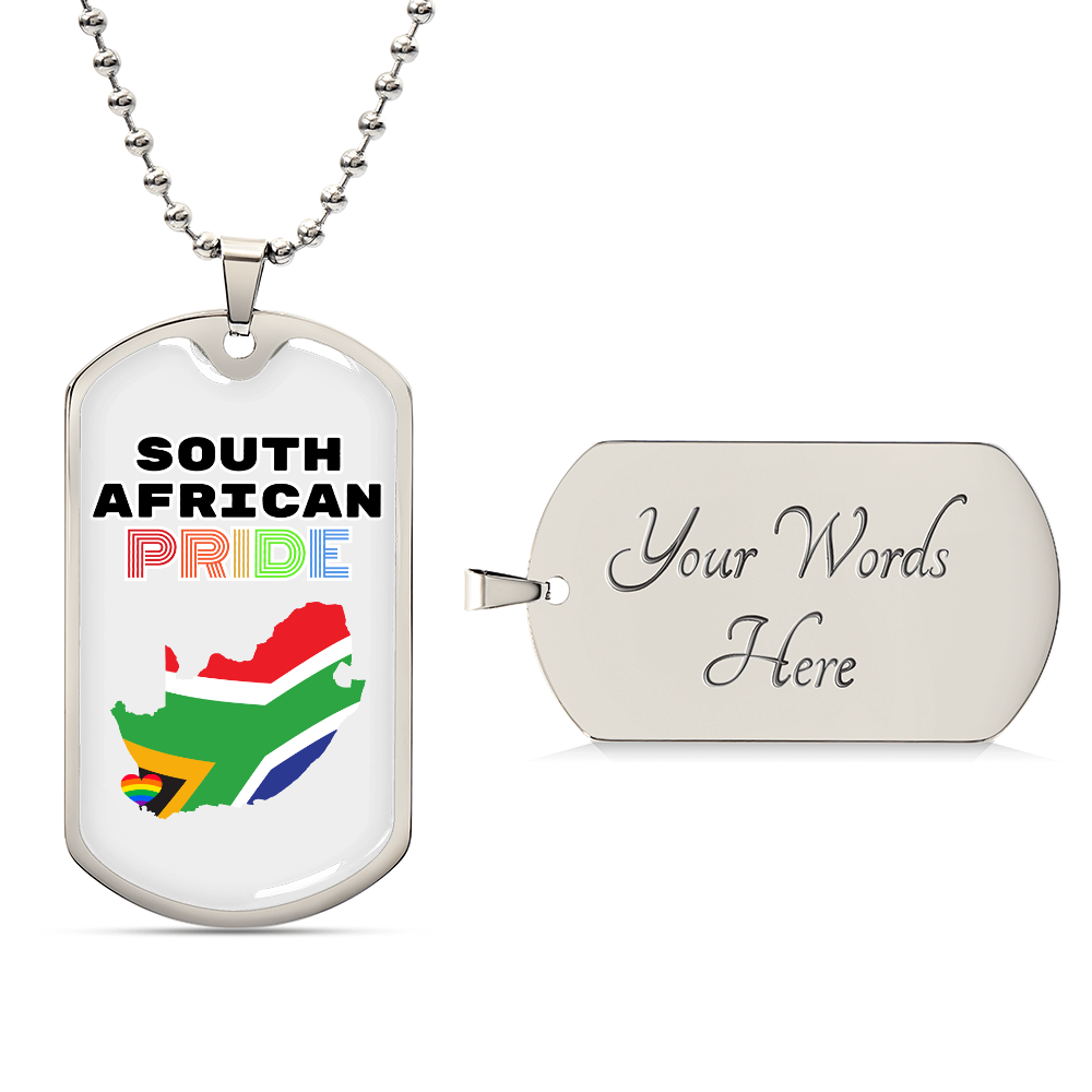 South African PRIDE Dog Tag