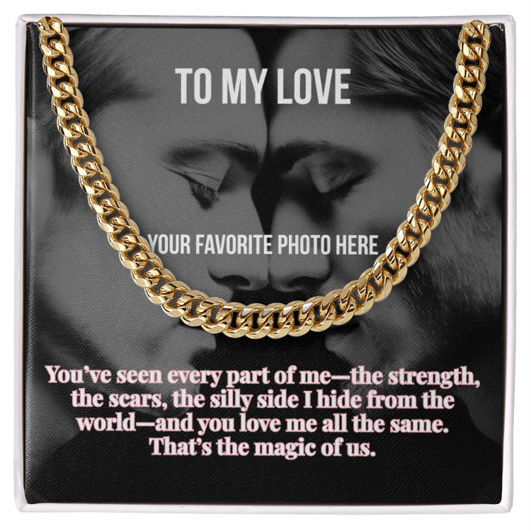 The Magic of Us Cuban Link Chain