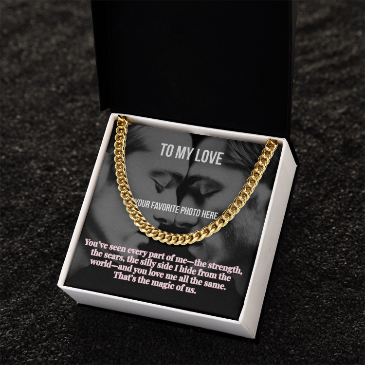 The Magic of Us Cuban Link Chain
