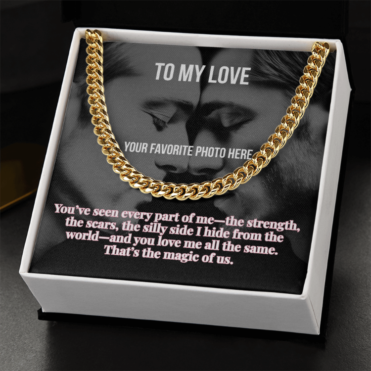 The Magic of Us Cuban Link Chain