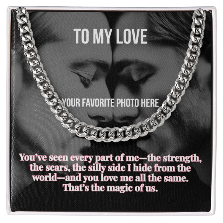 The Magic of Us Cuban Link Chain