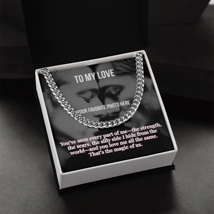 The Magic of Us Cuban Link Chain ShineOn Fulfillment
