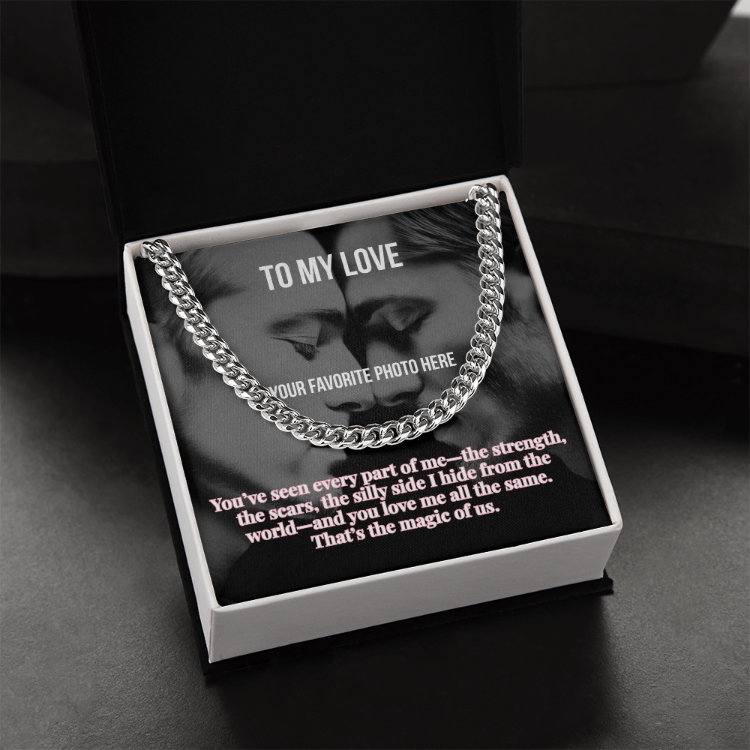 The Magic of Us Cuban Link Chain