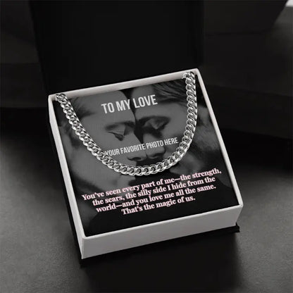 The Magic of Us Cuban Link Chain ShineOn Fulfillment