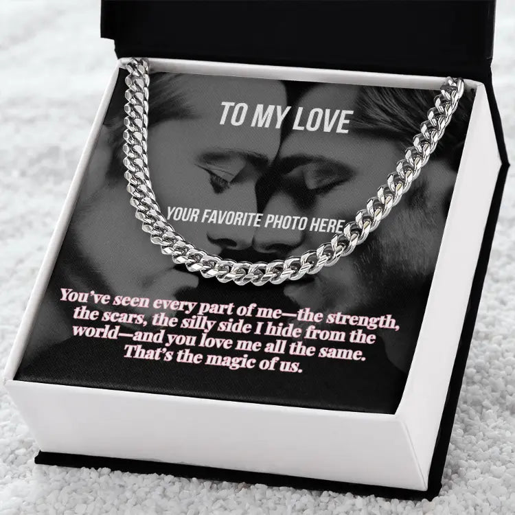 The Magic of Us Cuban Link Chain ShineOn Fulfillment