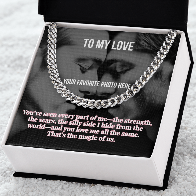 The Magic of Us Cuban Link Chain